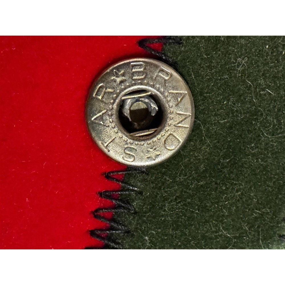 Velvet Red Black Green Multi Key Case Hong Kong Vintage W/ Plastic Display Keys - Picture 7 of 7